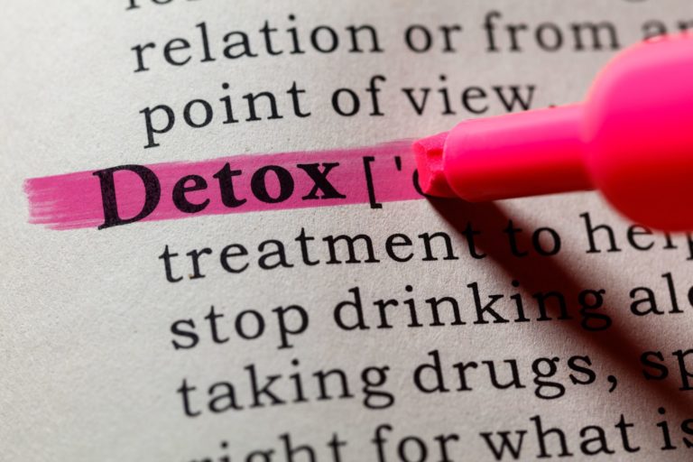 Dangers of detox at home.