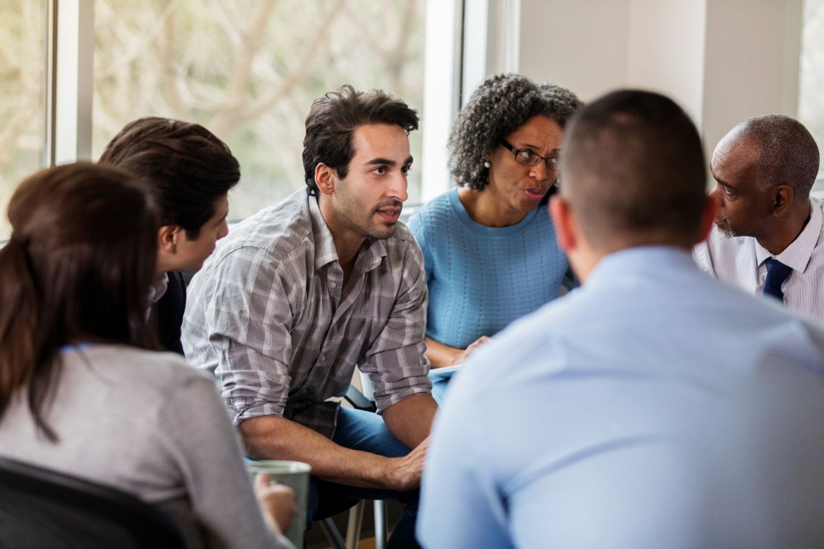 group therapy during partial hospitalization program in Atlanta